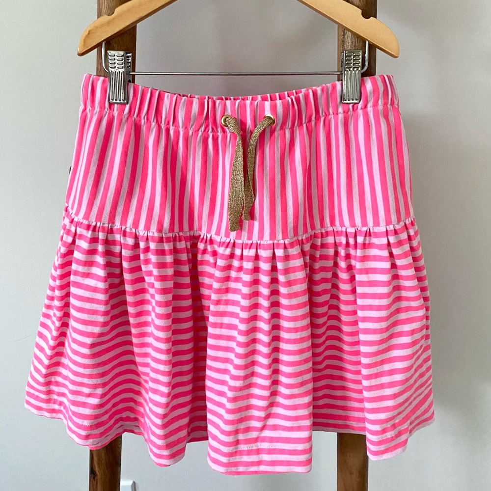 Crewcuts Pink Stripe Skirt 14